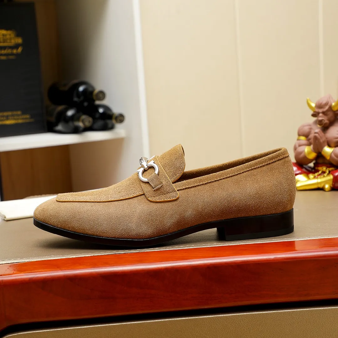 Men's shoes 💰600 🕷🕷🐂【Ferragamo】 Popular fashionable casual shoes🇨🇳Official website counter 1:1 production, original mold opening💯Good quality can be seen, imported high-end first-layer pebbled calfskin, water-dyed🐂leather lining🌿very clear texture, high-quality waterproof, non-slip and wear-resistant outsole🎋high quality and low price, truly handmade🍓, 7 colors available! Code number 38-44 (45. To be customized)